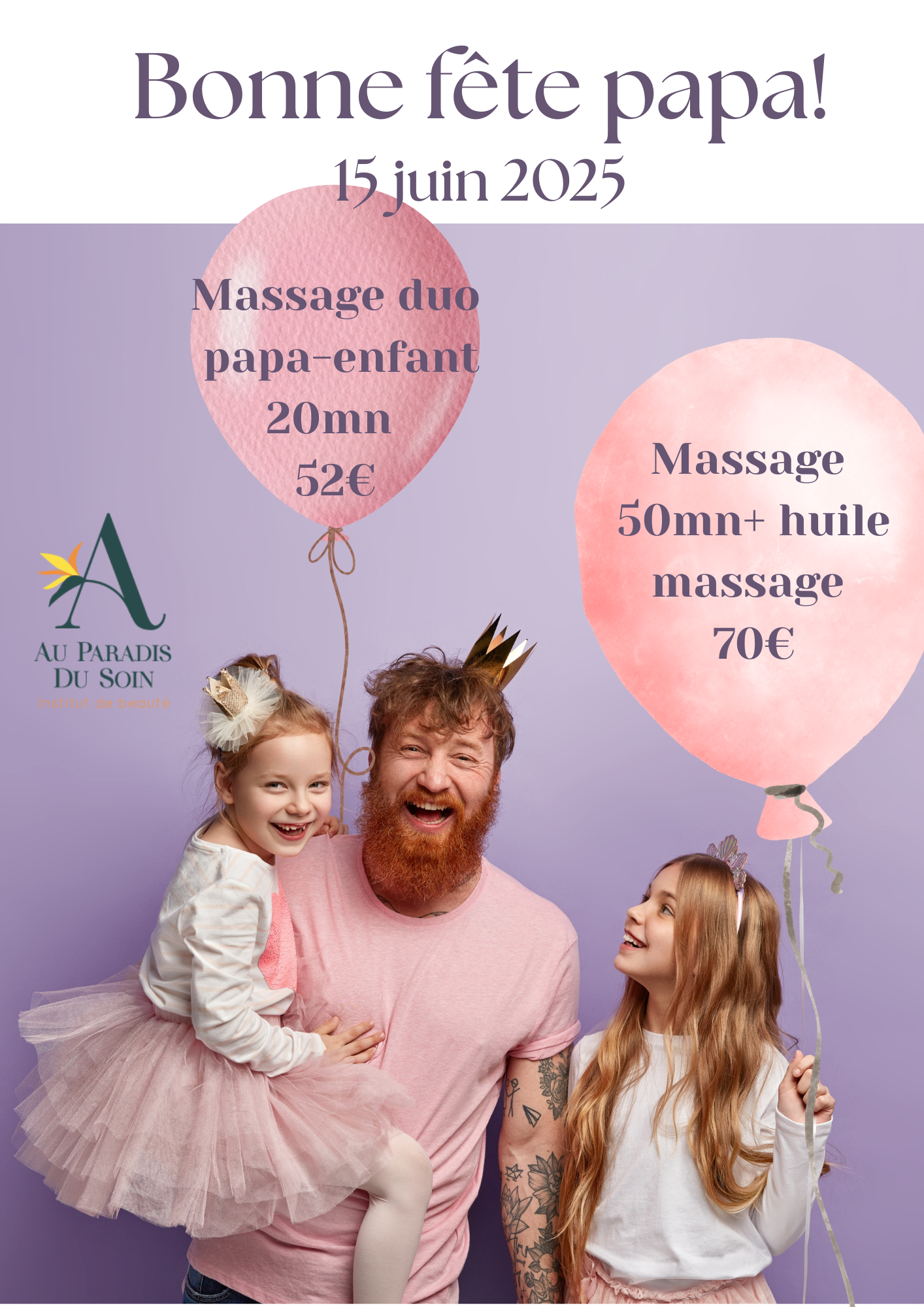 Joyeuse fête Papa!
